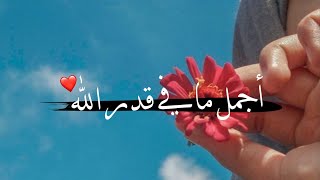 أجمل مافي قدر الله حالات واتس دينية حالات واتس عن الصبر