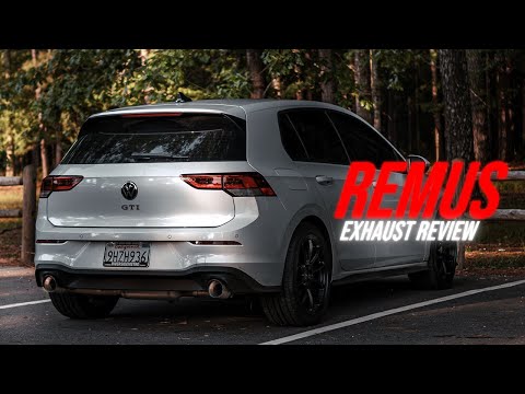 2024 VW Golf 8 GTI W/ Remus Exhaust Review! | Sound, Drone, Pops & Bangs!