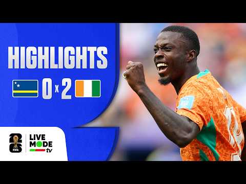 Curaçao 0-2 Costa do Marfim (WC 2026)