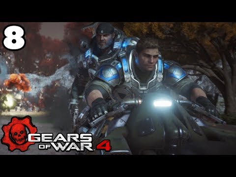 Gears of War 4 - Part 8: The Great Escape - Gameplay Walkthrough - Xbox One X 4K