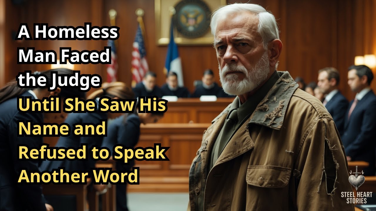 A Homeless Man Faced the Judge — Until She Saw His Name and Refused to Speak Another Word...