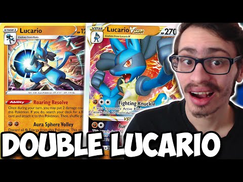 DOUBLE Lucario Deck! It HAD To Be Done! Actually Pretty Good Synergy! PTCGO