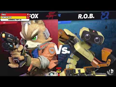 King of the Ville 2 Smash Ultimate - Demise ZD (Fox) vs. BCe GwJ (ROB) - W. Top 32