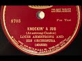 "Knockin' A Jug" Louis Armstrong & His Orchestra on Okeh 8703 (March 5, 1929) Eddie Lang & Teagarden