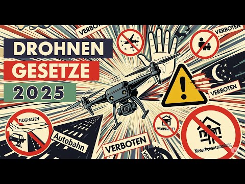 Drone laws 2025: What you absolutely need to know as a drone pilot!