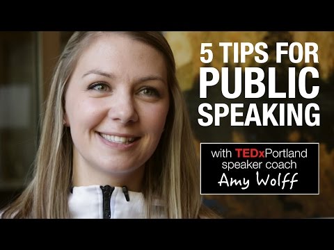 5 public speaking tips from TEDxPortland speaker coach