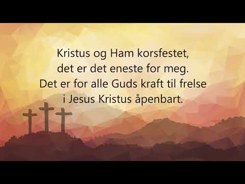 Kristus og Ham korsfestet