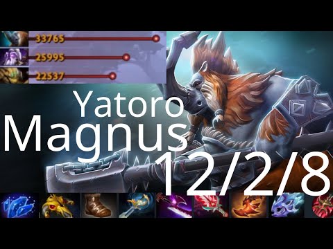 Yatoro Magnus vs Slark, Lycan, Ember Spirit - Tundra vs TSpirit g2 OGA dota2