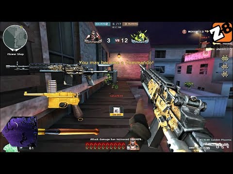 Crossfire NA 2.0 : M14ebr Golden Phoenix - Hero Mode X - Zombie V4