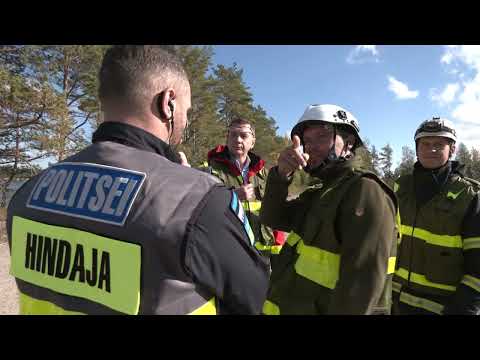 29.09.2022 - Politsei, Päästeamet, Kiirabi, MUPO ühisõppus Männikul