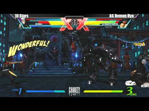 UMVC3 10 Stars vs AG Demon Hyo - Charity Fights Tournament