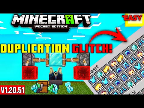 Insane Duplication Glitch in Minecraft PE 1.20.50!!