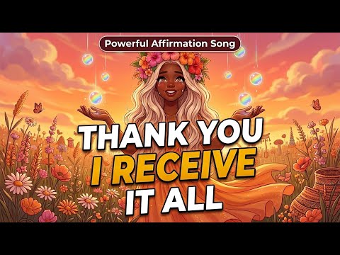Gratitude Affirmations ✨ Thank You, I Receive It All | Overflow | Afrobeat Music