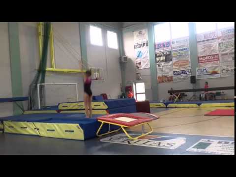 Gara CSEN CUP individuale Nicole Righetti al trampolino 2 salto