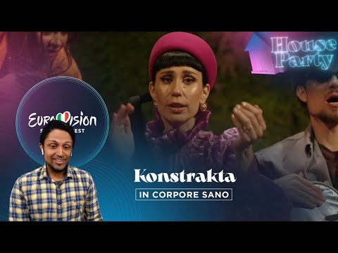Konstrakta - In Corpore Sano (Acoustic Banquet Version) - Serbia 🇷🇸 - Eurovision 2022 REACTION