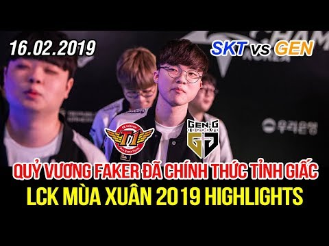 [LCK 2019] SKT vs GEN Game 2 Highlights | Faker Leblanc, Khan Jayce, SKT thức tỉnh và nổi giận