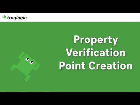 Property Verification Point Creation