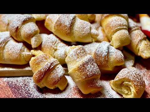 Rogaliki (Polish Cheese Stuffed Croissants)- The Lazy Girls Kitchen