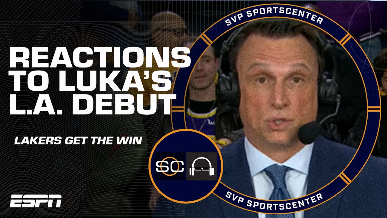 Luka Doncic Lakers debut REACTIONS from Austin Reaves, JJ Redick & Tim Legler 🧐 | SC with SVP