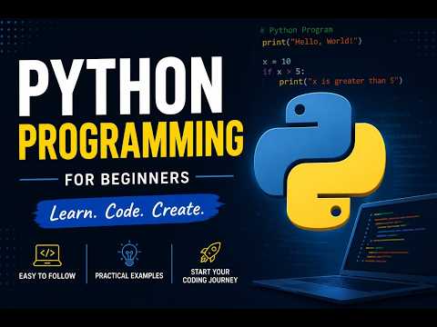 Python Programming For Beginners Part 6