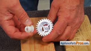 How to GE Refrigerator Lower Drawer Gear WR02X13629