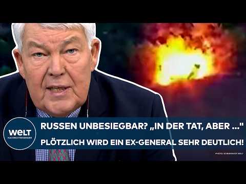 PUTINS KRIEG: Russen unbesiegbar? "In der Tat, aber ..." Plötzlich wird ein Ex-General sehr deutlich