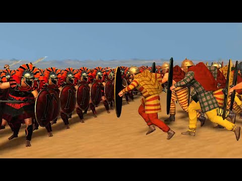 SPARTAN ROYAL GUARD vs 12000 BARBARIANS - ROME 2 Total War