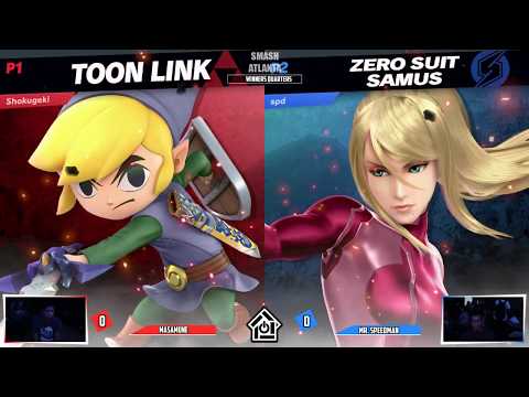 Smash Atlanta Arcadian 2019 - Masamune(Toon Link) VS Mr. Speedman(ZSS) - Winners Quarters