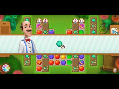 Gardenscapes Level 1951 Walkthrough "No Boosters Used"