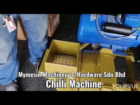 Chilli & Soybean Grinding Machine (Mymesin Testing)
