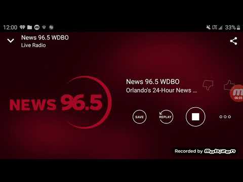 WDBO-FM News 96.5 Orlando, FL TOTH ID (July 30, 2019)