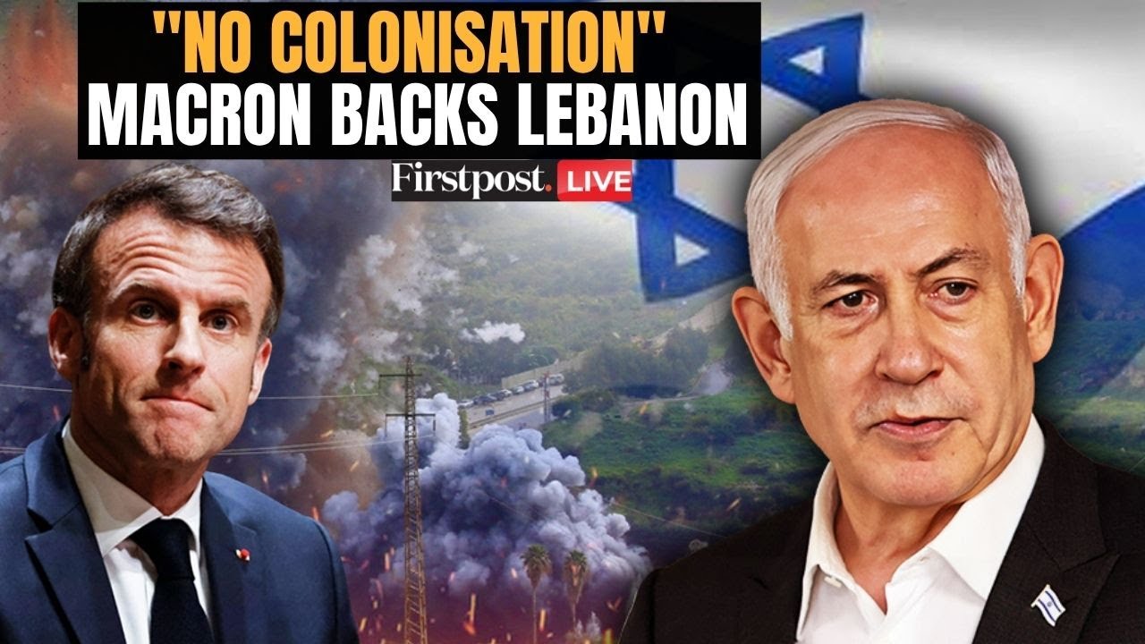 LIVE: Macron Backs Lebanon, Calls for No "Colonisation" as Israel Pounds Beirut