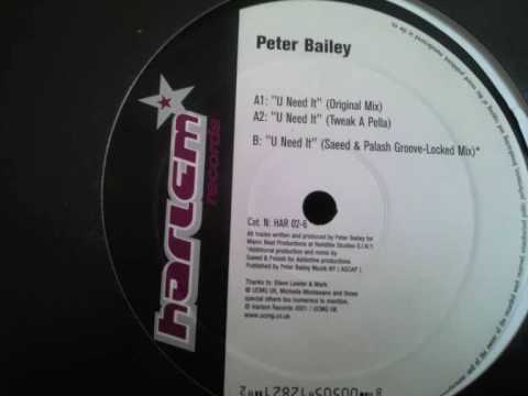peter bailey - u need it - saeed & palash groove locked mix