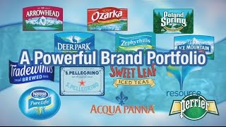 Nestle Waters Media Investment
