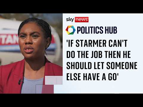 Badenoch says UK 'doesn't need to raise fuel duty' - and hits out at Starmer over energy policies