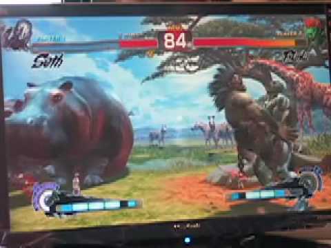 Primetime Gamers Compton SSF4 - DJ_Vest vs Onlinetony213