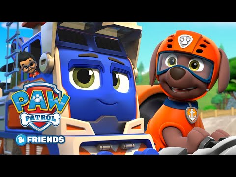 PAW Patrol and Mighty Express Save The Farm! Cartoon Episodes Compilation 55 - PAW Patrol & Friends