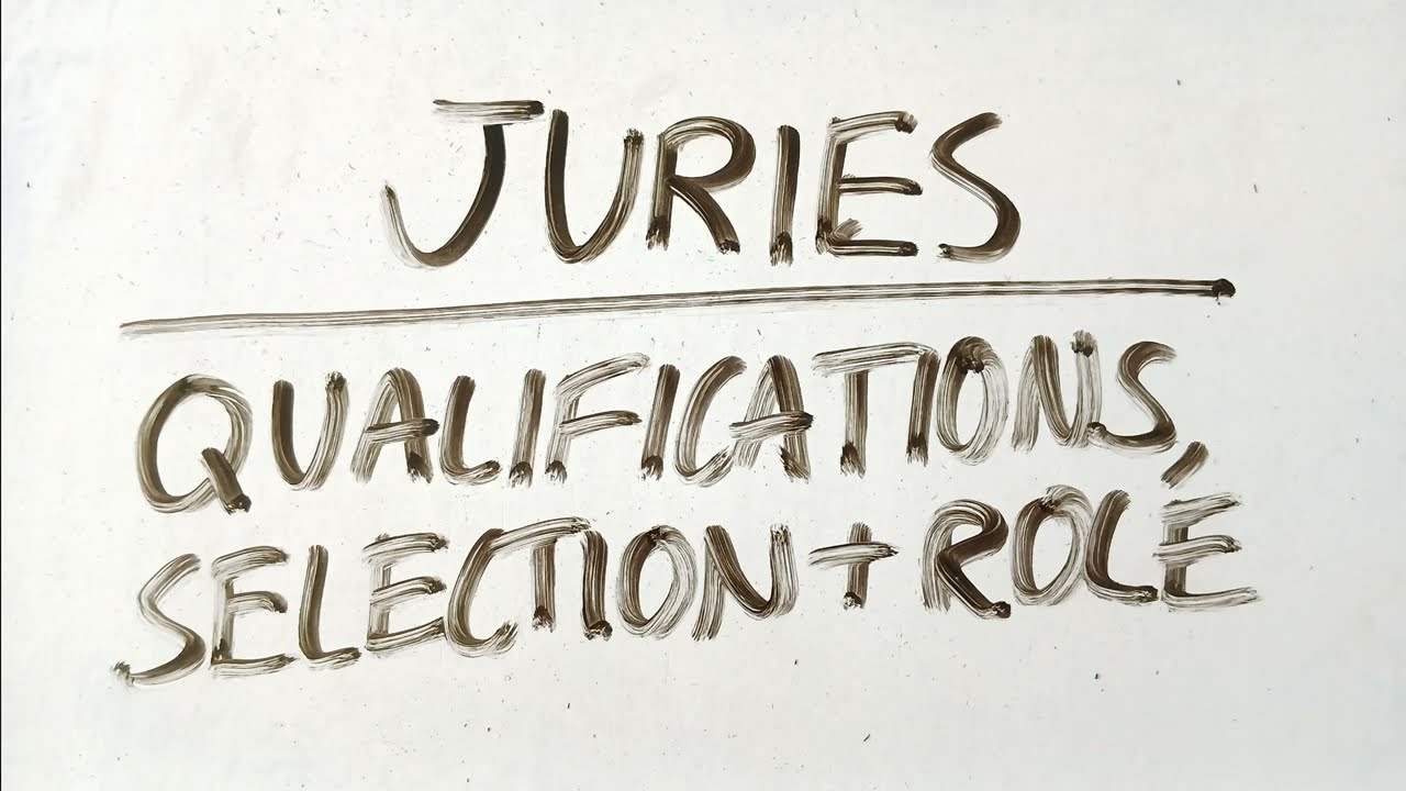 A-Level LAW (OCR) PAPER 1 - (ELS) JURIES