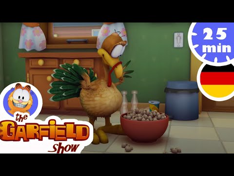 😸 Garfield und der kalkoen 🦃 - Garfield Episoden Compilation