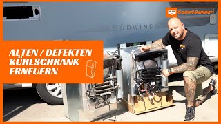 Alten Kühlschrank im Wohnwagen / Wohnmobil gegen einen modernen Dometic RM 10.5 T tauschen | DIY