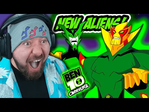 SWAMPFIRE’S NEW LOOK IS SICK… AND BEN GETS A VAMPIRE ALIEN?! | Ben 10 Omniverse Reaction