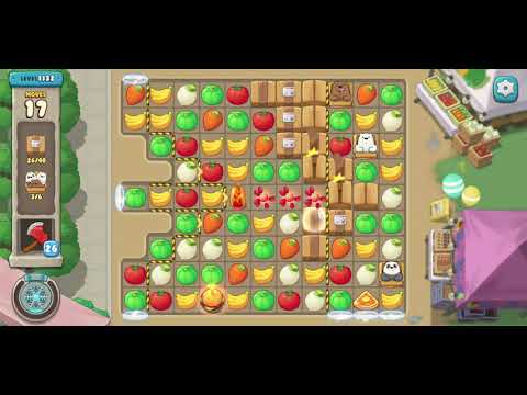 We Bare Bears Match3 Repairs Level 1132 - No Boosters