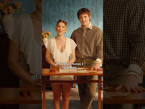 Millie Bobby Brown and Louis Partridge crack the case of the trailer drop date