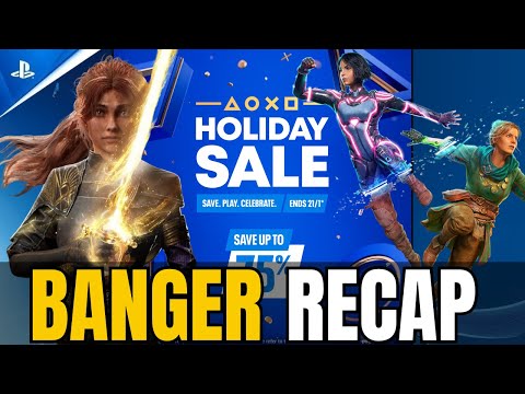 Every BANGER On Sale Now! | PSN Holiday Sale Recap 2025