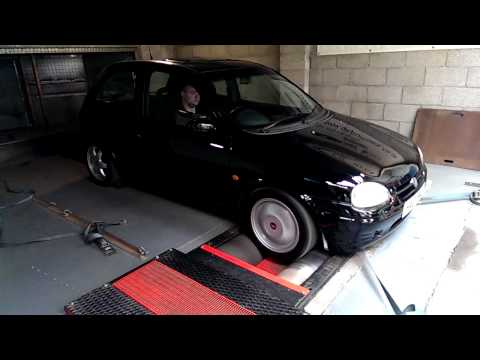 Corsa b 1.4 16v Sri rolling road 120bhp