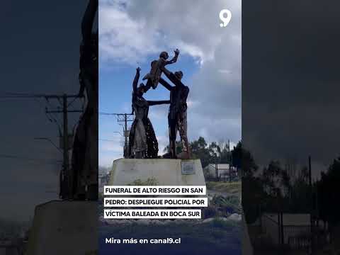 Funeral de alto riesgo en San Pedro  despliegue policial por víctima baleada en Boca Sur