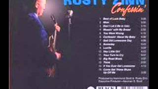 RUSTY ZINN -Big Road Blues-