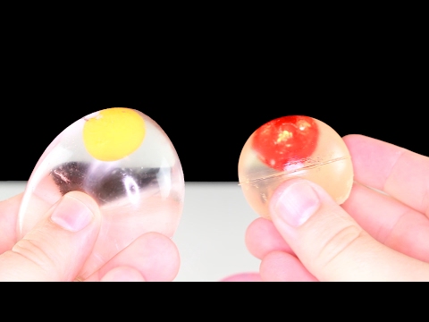 DiY Essbare Antistressbälle + Vakuum Experiment 🍎