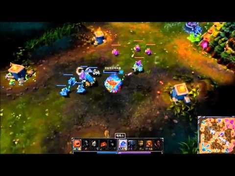 LoL Epic# Kog'maw vs Xerath Dodge King Kog'maw in Mid Lane