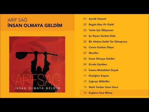 Kaşların İnce Mince Şarkı Sözleri – Arif Sağ Songs Lyrics In Turkish